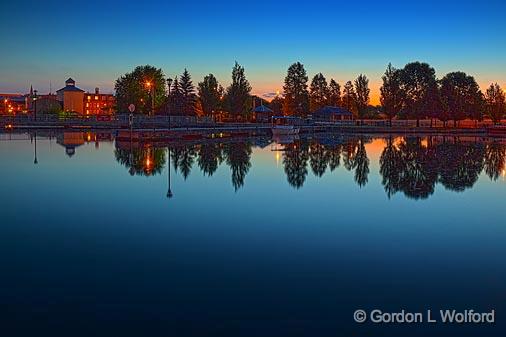 Rideau Canal At Dawn_16450-1.jpg - Rideau Canal Waterway photographed at Smiths Falls, Ontario, Canada.